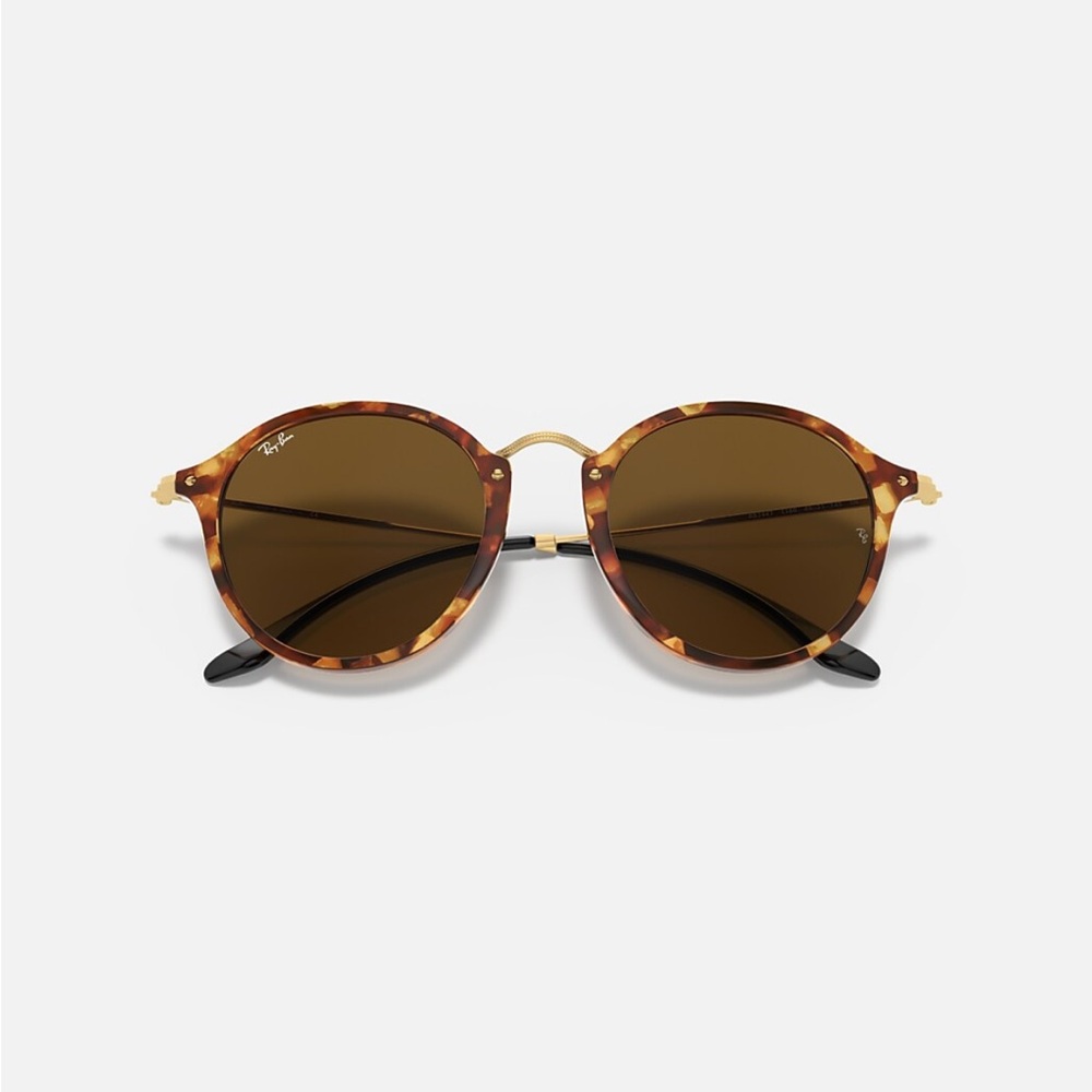 Ray-Ban Round Fleck Sunglasses